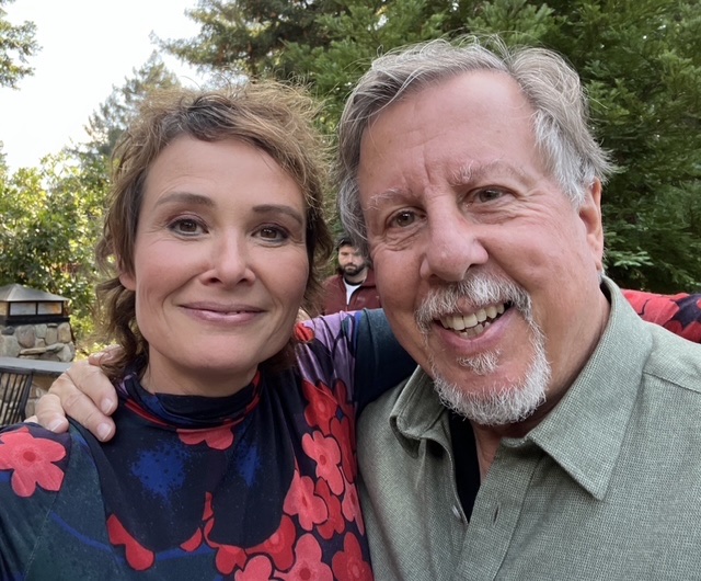 Griet Op de Beeck met Richard Schwartz, de grondlegger van Internal Family Systems